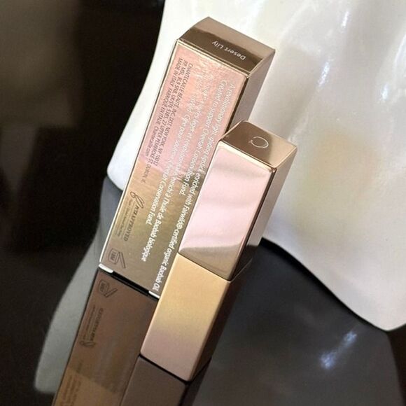 Ltd Edition Chantecaille Cheetah Lip Veil Lipstick Desert Lily Earthy Pink Nude - Picture 11 of 12